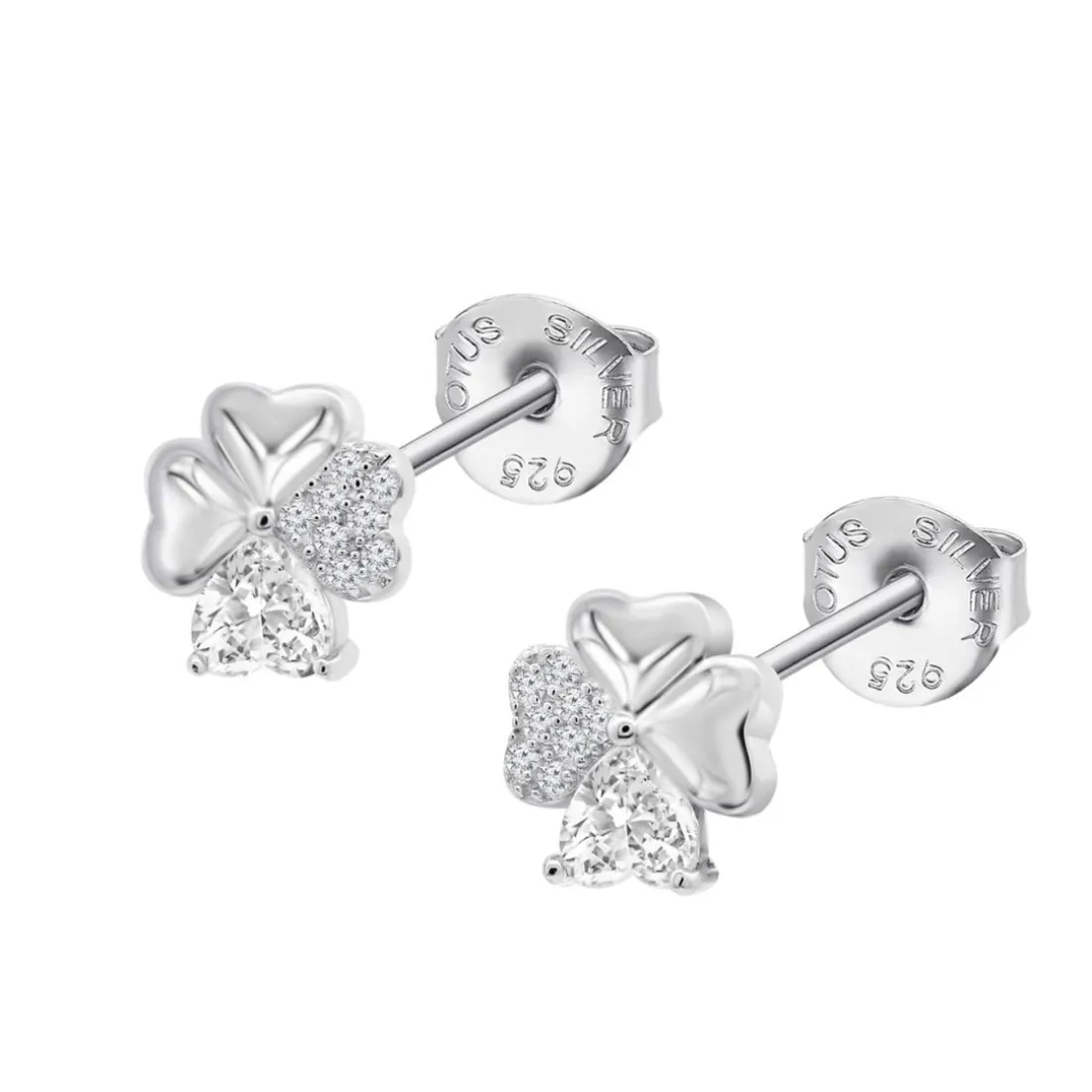 Boucles d'oreilles Lotus Silver Mystic - LP3851-4-1