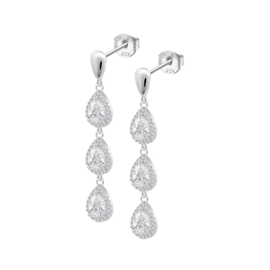 Boucles d'oreilles Lotus Silver Colors - LP3794-4-1