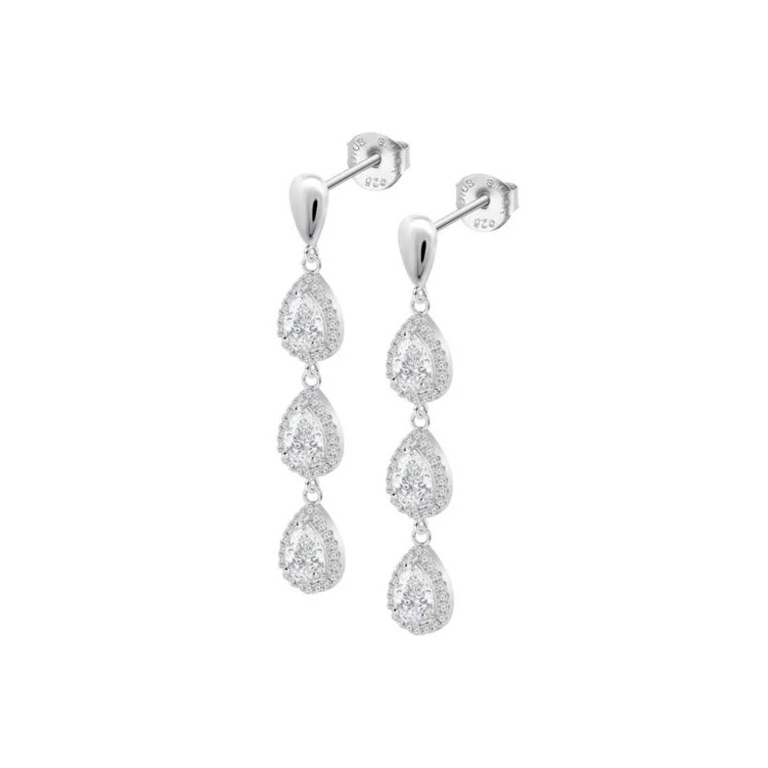 Boucles d'oreilles Lotus Silver Colors - LP3794-4-1
