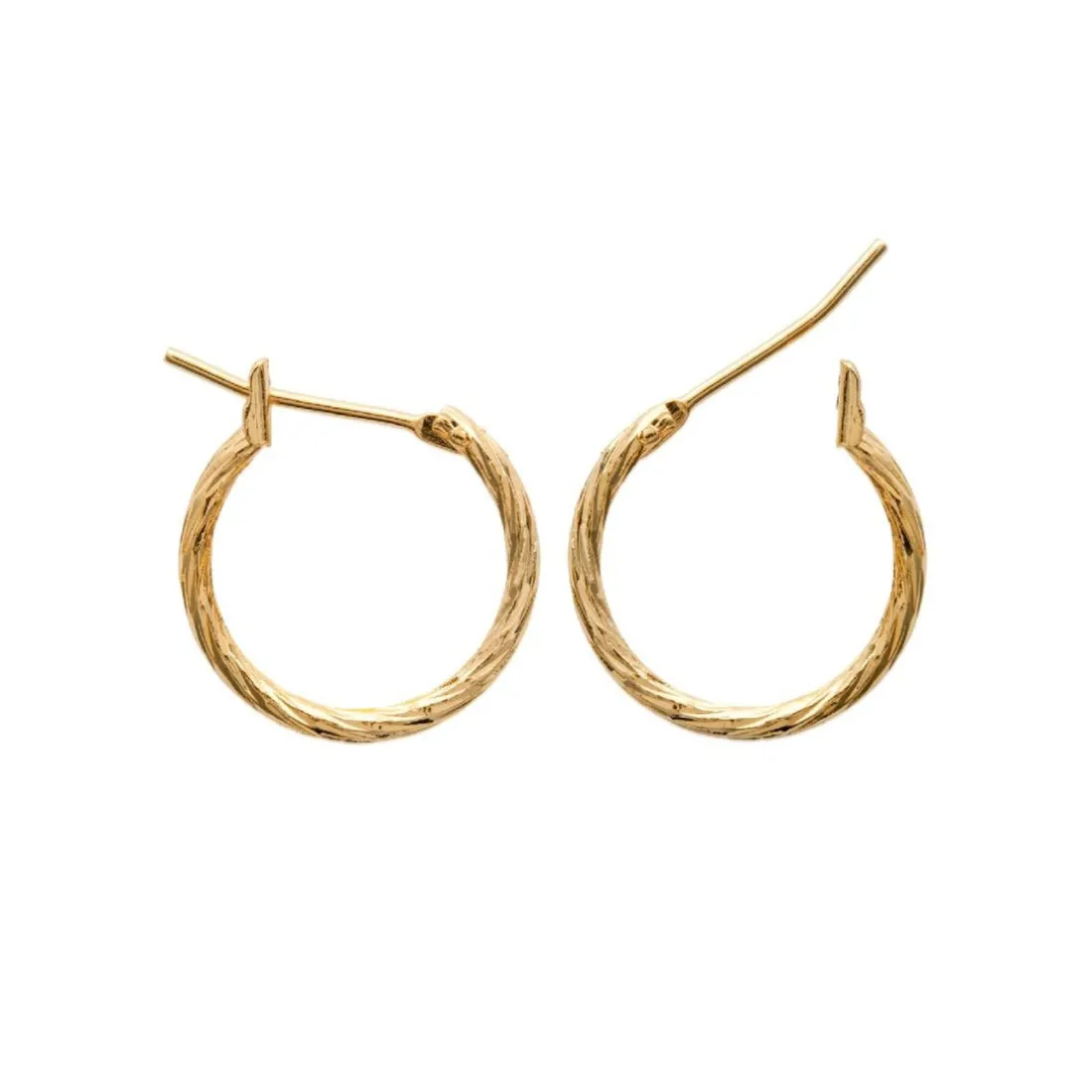 Boucles d'oreilles plaqué or créoles 16mm Maison de la Bijouterie Y6Z4UZ6
