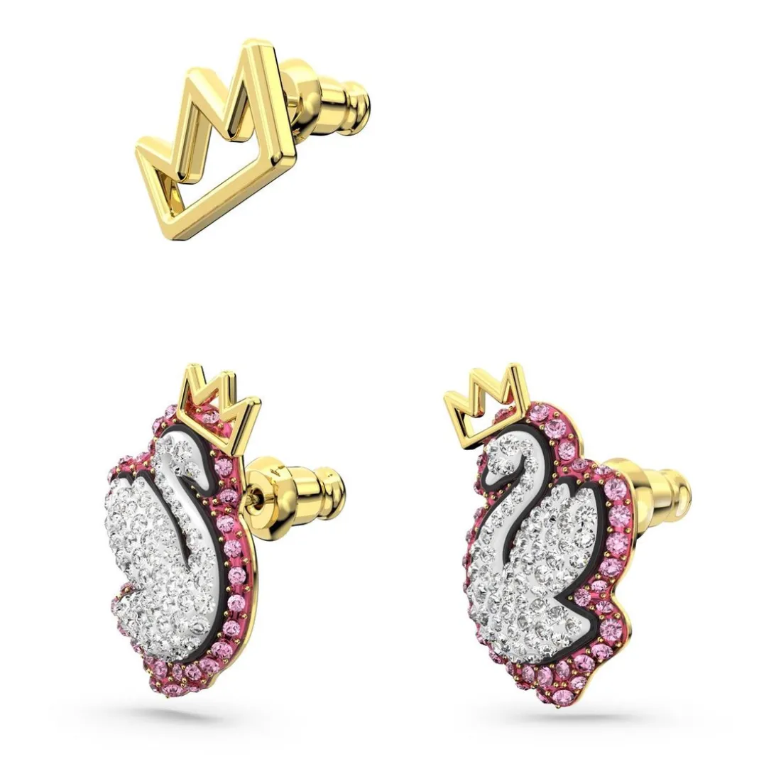 Boucles d'oreilles Swarovski 5649197 - POP SWAN