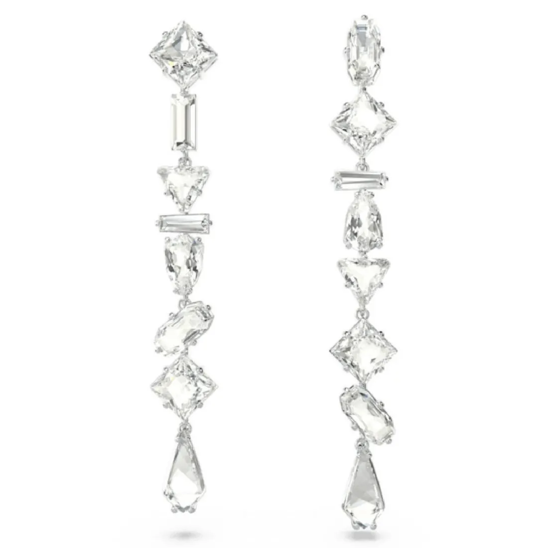 Boucles d'oreilles Swarovski Mesmera 5661687 - PE LD CRY/RHS