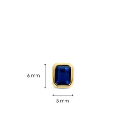 Boucles d'oreilles Ti Sento 7893BY-H - Argent, plaqué or