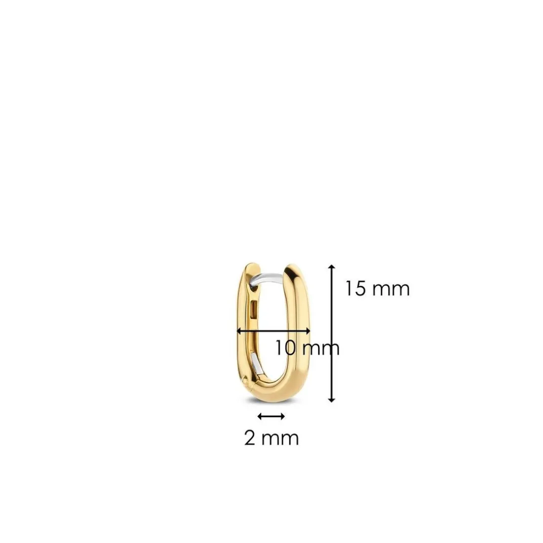Boucles d'oreilles Ti Sento 7845SY-H - Argent, plaqué or