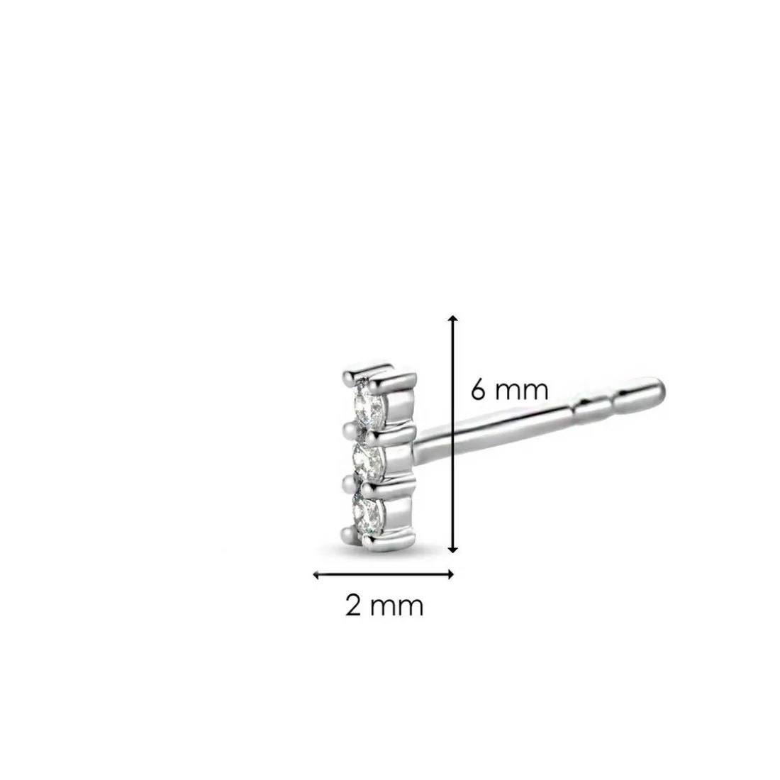 Boucles d'oreilles Ti Sento 7870ZI-H - Argent