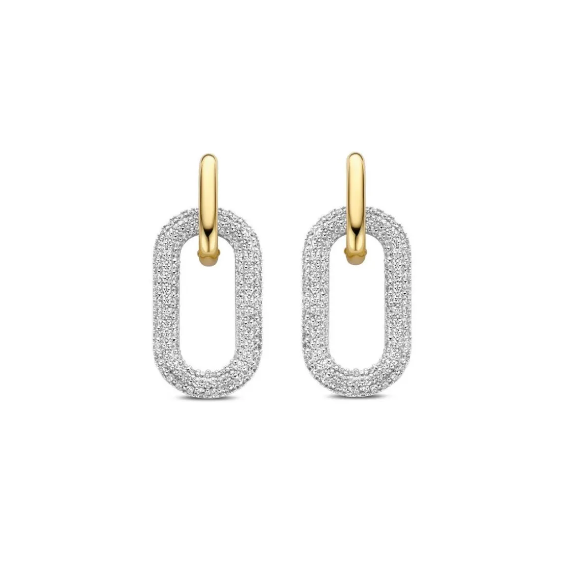 Boucles d'oreilles Ti Sento 7844ZY - Argent, plaqué or