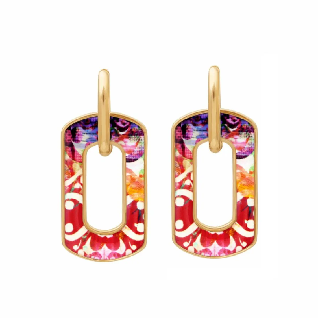 Boucles oreilles Christian Lacroix Bijoux Reve De Papier - XFJ31004 Acier