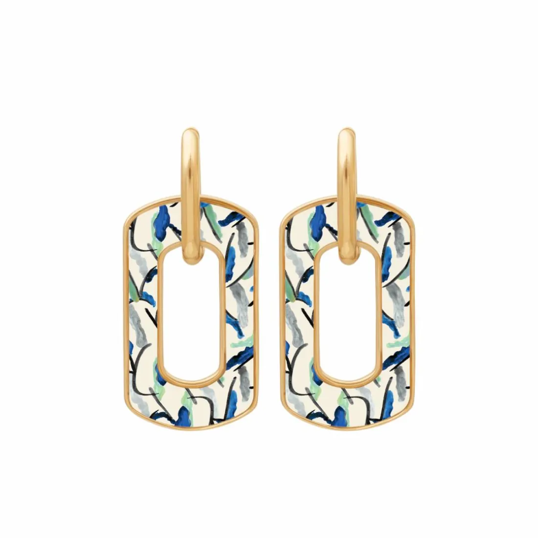 Boucles oreilles Christian Lacroix Bijoux - XFJ3903 Acier Doré