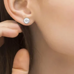 Boucles oreilles Lacoste Memento - 2040407 Acier Argent