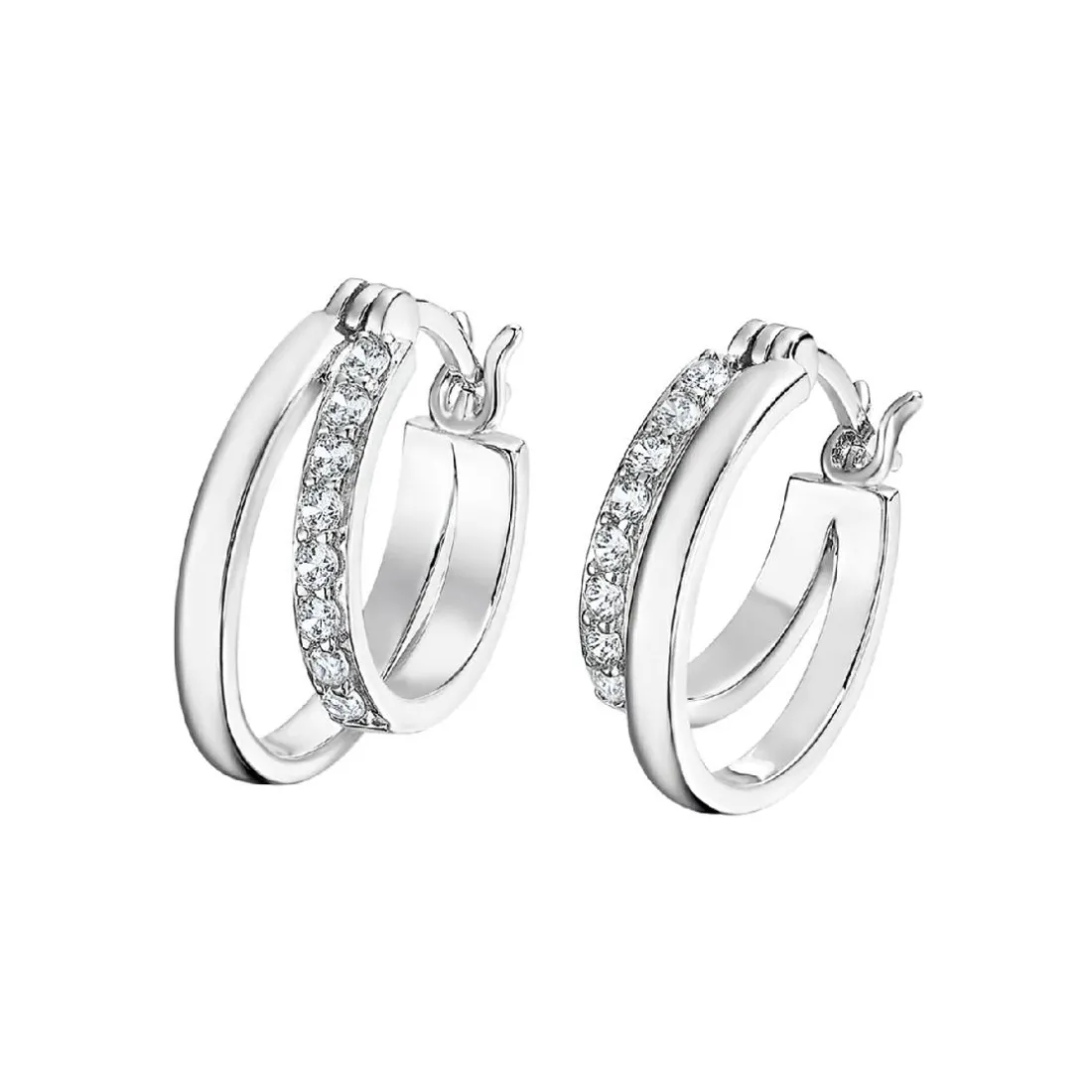 Boucles oreilles Lotus Silver Glam - LP3511-4-1 Argent 925/1000