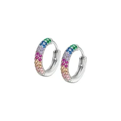 Boucles oreilles Lotus Silver Rainbow - LP3484-4-1 Argent 925/1000