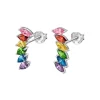 Boucles oreilles Lotus Silver Rainbow LP3391-4-2 Argent Multicolore
