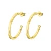Boucles oreilles Lotus Silver Hoops LP3203-4-5 Argent doré