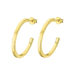 Boucles oreilles Lotus Silver Hoops LP3203-4-5 Argent doré