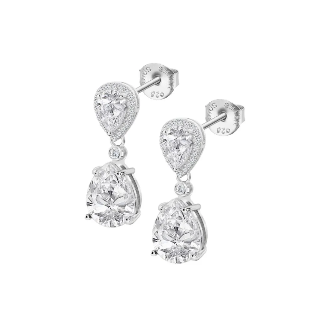 Boucles oreilles Lotus Silver Colors - LP3788-4-1