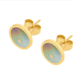 Boucles oreilles Pixies Bijoux - PEP0042-1MOG Acier Gris