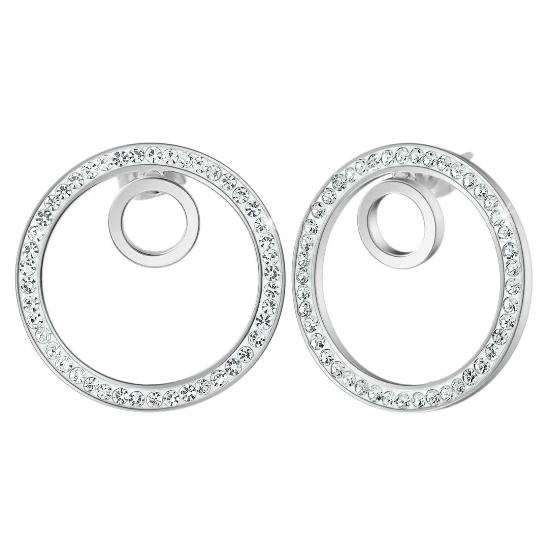 Boucles Oreilles So Charm - B4123-ARGENT - Boucles D'Oreilles Argentées
