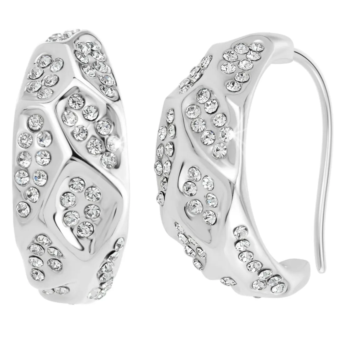 Boucles Oreilles So Charm - B4010-ARGENT - Boucles D'Oreilles Argentées