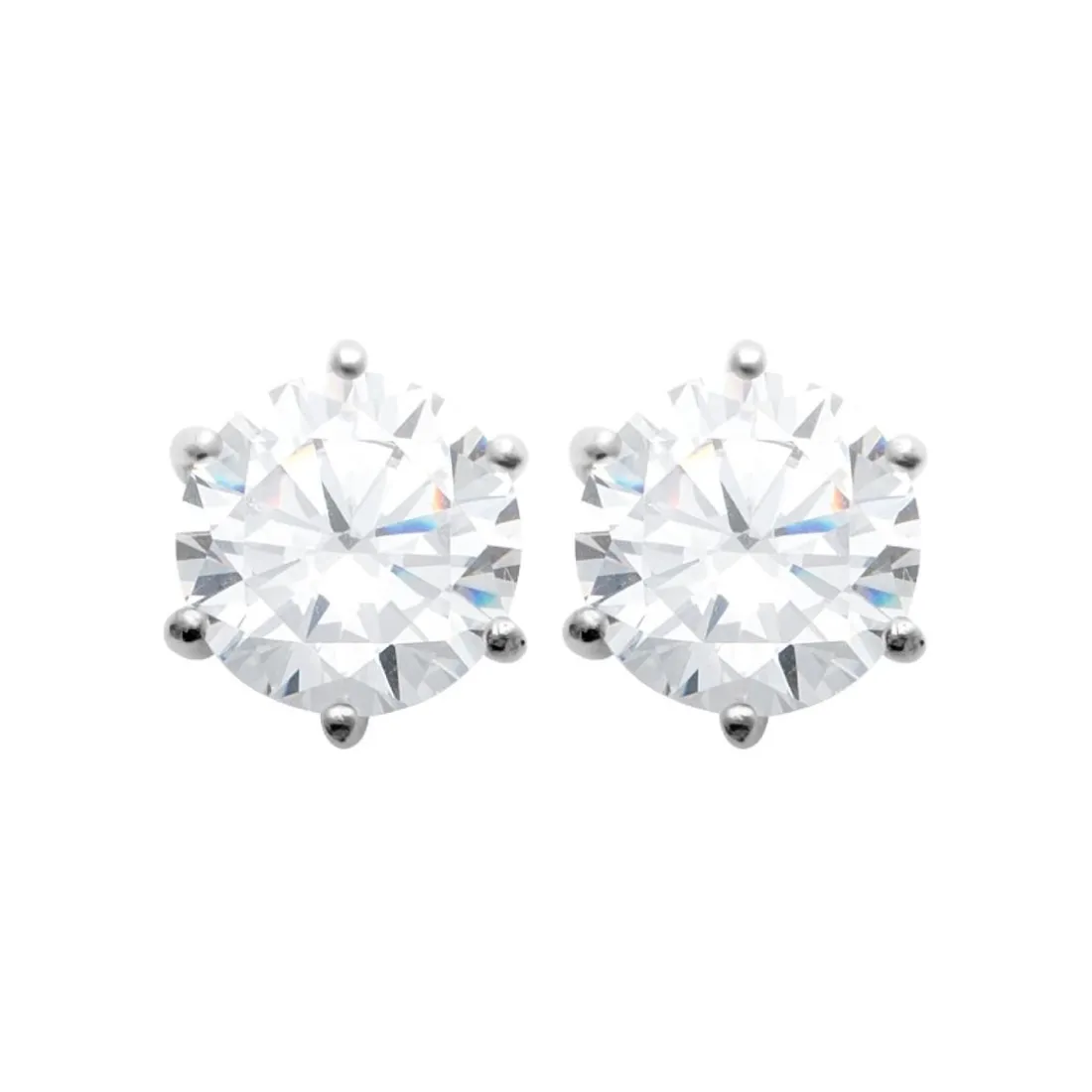 Boucles oreilles solitaires argent Maison de la Bijouterie Z0YZ536UZ