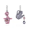Boucles oreilles Swarovski Alice - 5682806 multicolore,argent