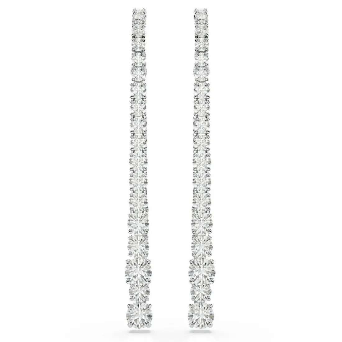 Boucles oreilles Swarovski Matrix Tennis - 5709257 Métal rhodié Argent