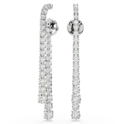 Boucles oreilles Swarovski Matrix Tennis - 5709257 Métal rhodié Argent
