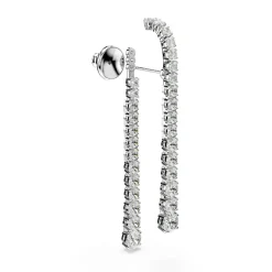 Boucles oreilles Swarovski Matrix Tennis - 5709257 Métal rhodié Argent