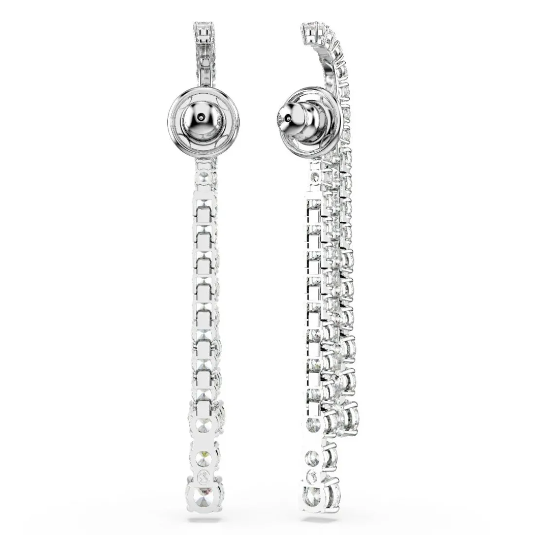 Boucles oreilles Swarovski Matrix Tennis - 5709257 Métal rhodié Argent