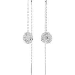 Boucles oreilles Swarovski Meteora - 5683448 argent
