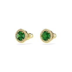 Boucles oreilles Swarovski Una - 5680562 Plaqué or Vert