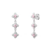 Boucles Punica bijoux Fine FIN_E10_RHO Argent