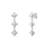 Boucles Punica bijoux Fine FIN_E09_RHO Argent