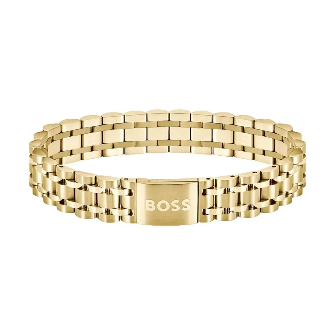 Bracelet Homme Boss Bijoux Owan - 1580645 Acier Doré