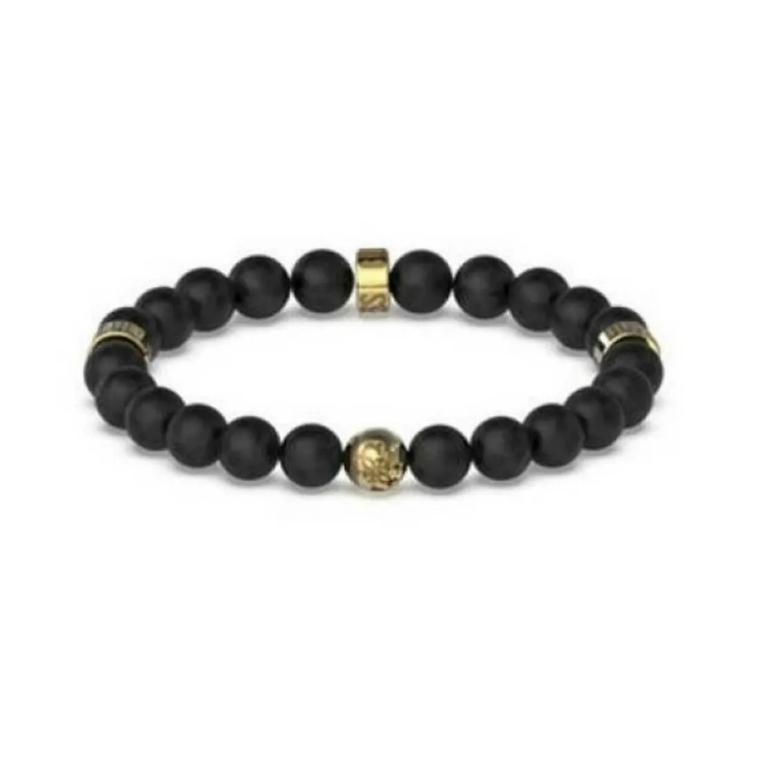 Bracelet Homme Guess Bijoux - JUMB02117JWYGBK 4G ICON Acier doré