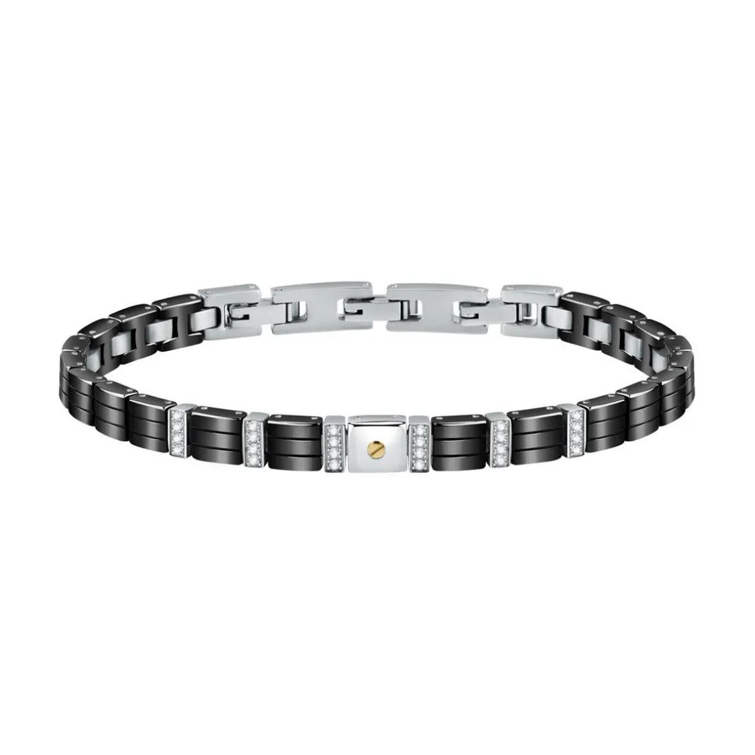 Bracelet Homme Morellato Bijoux SATM15 - Acier Noir