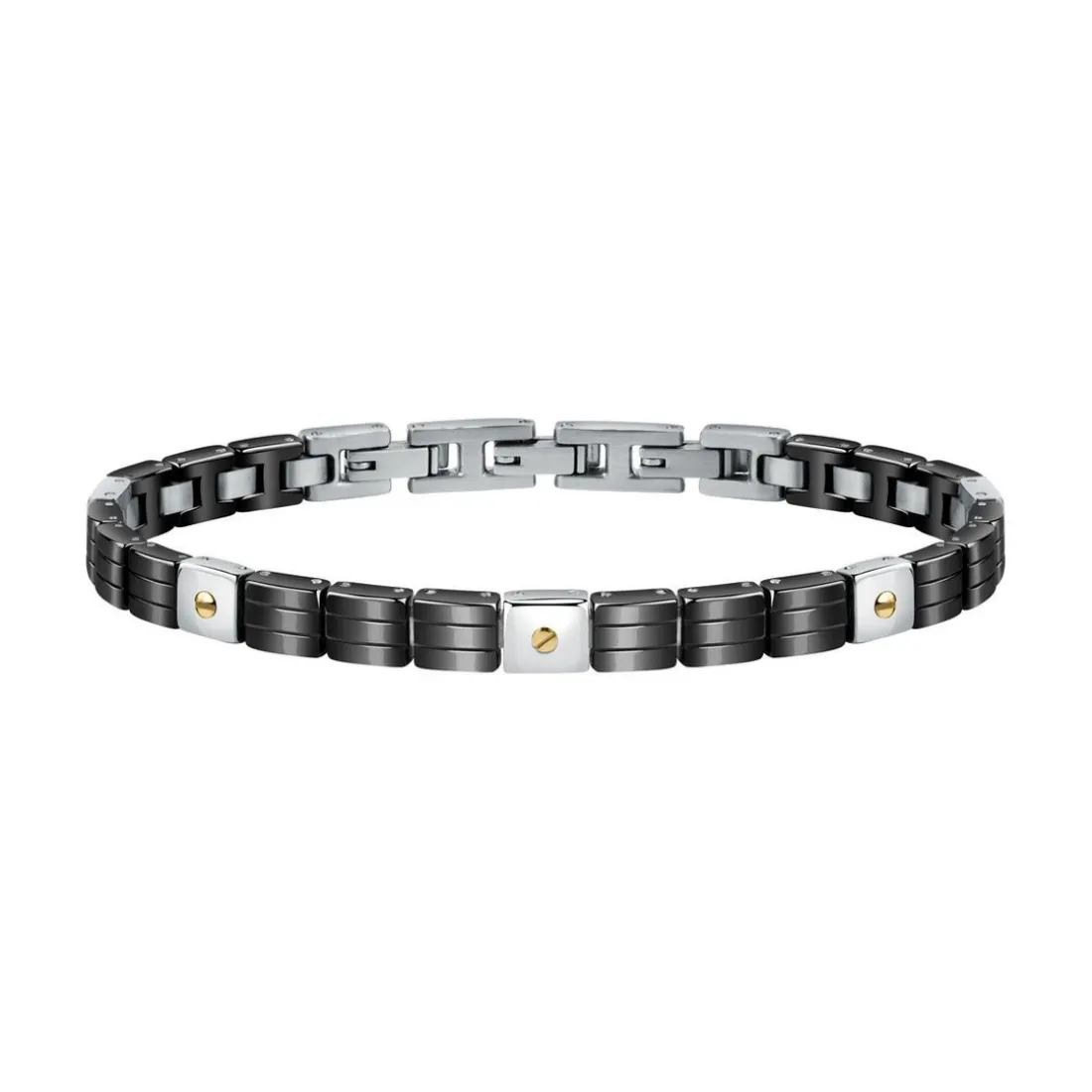 Bracelet Homme Morellato Bijoux SATM13 - Acier Noir