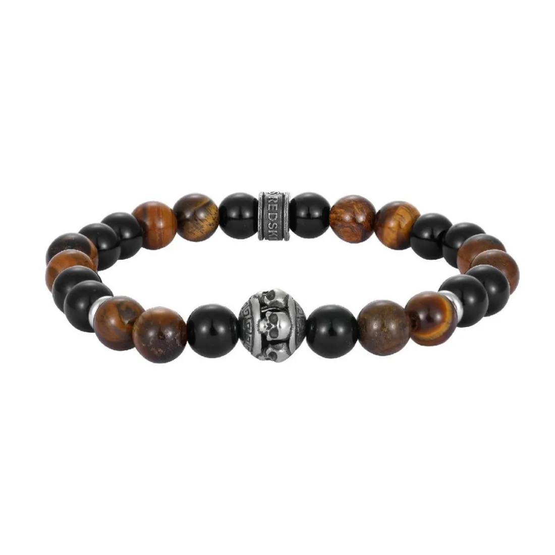 Bracelet Homme Redskins Bijoux - 285806 Pierre Marron