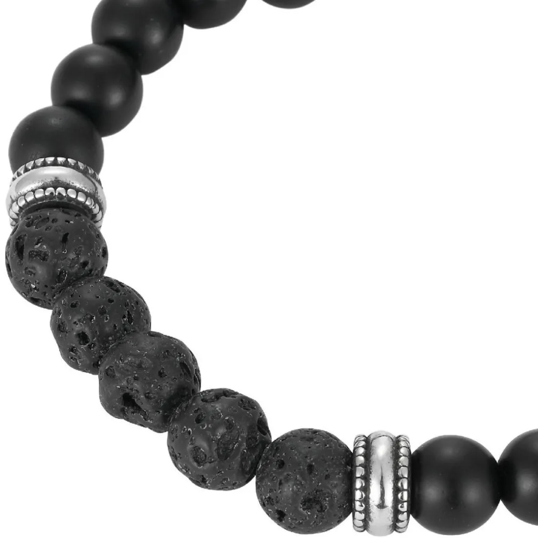 Bracelet Homme Redskins Bijoux - 285814 Pierre NOIR