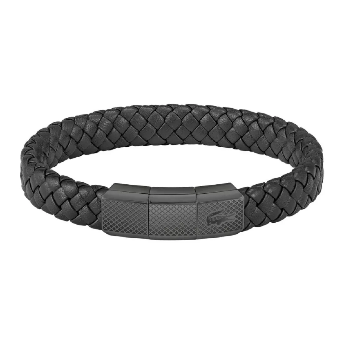 Bracelet HommeLacoste Rokel 2040285 - Cuir Noir