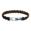 Bracelet HommeTommy Hilfiger Casual Core 2790309S - Cuir, Acier Marron, Bleu