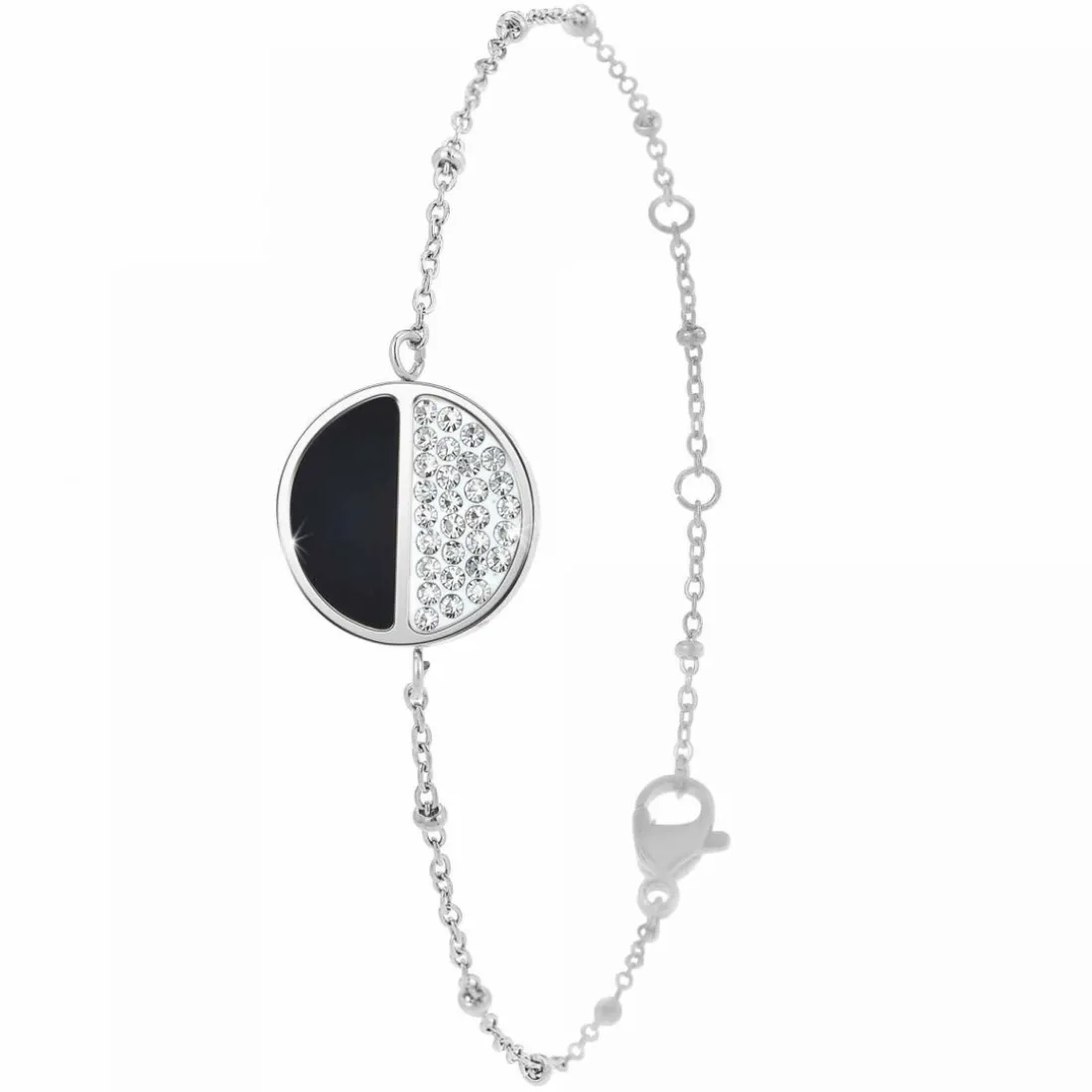 Bracelet Femme Angèle M B2313-ARGENT - Acier Argent
