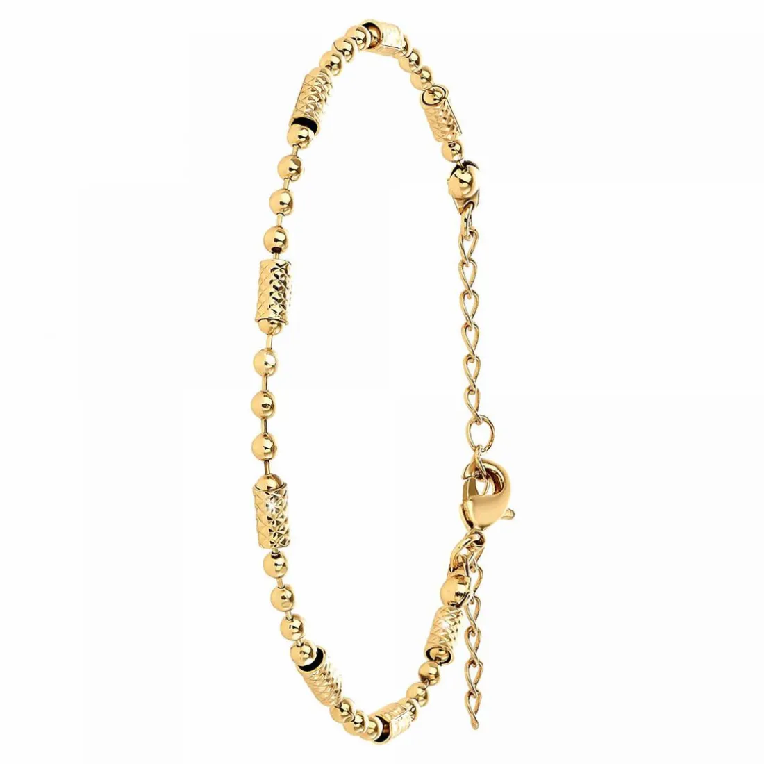 Bracelet Femme Angèle M - B2377-DORE Acier Doré