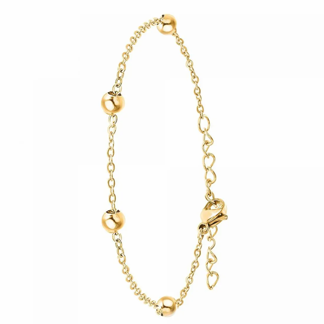 Bracelet Femme Angèle M B2371-DORE - Acier Doré