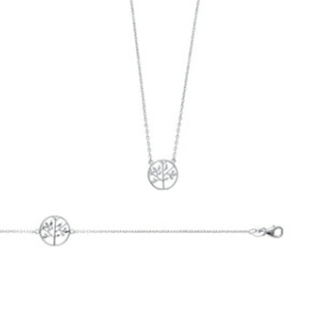 Bracelet Femme arbre de vie Argent Maison de la Bijouterie WYZY65ZV