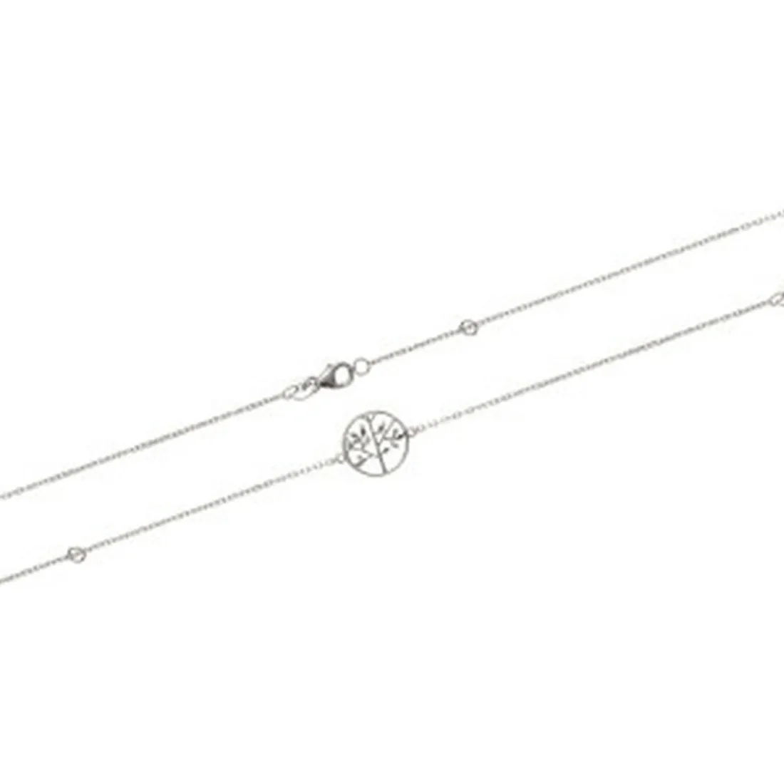 Bracelet Femme arbre de vie Argent Maison de la Bijouterie WYZY65ZV