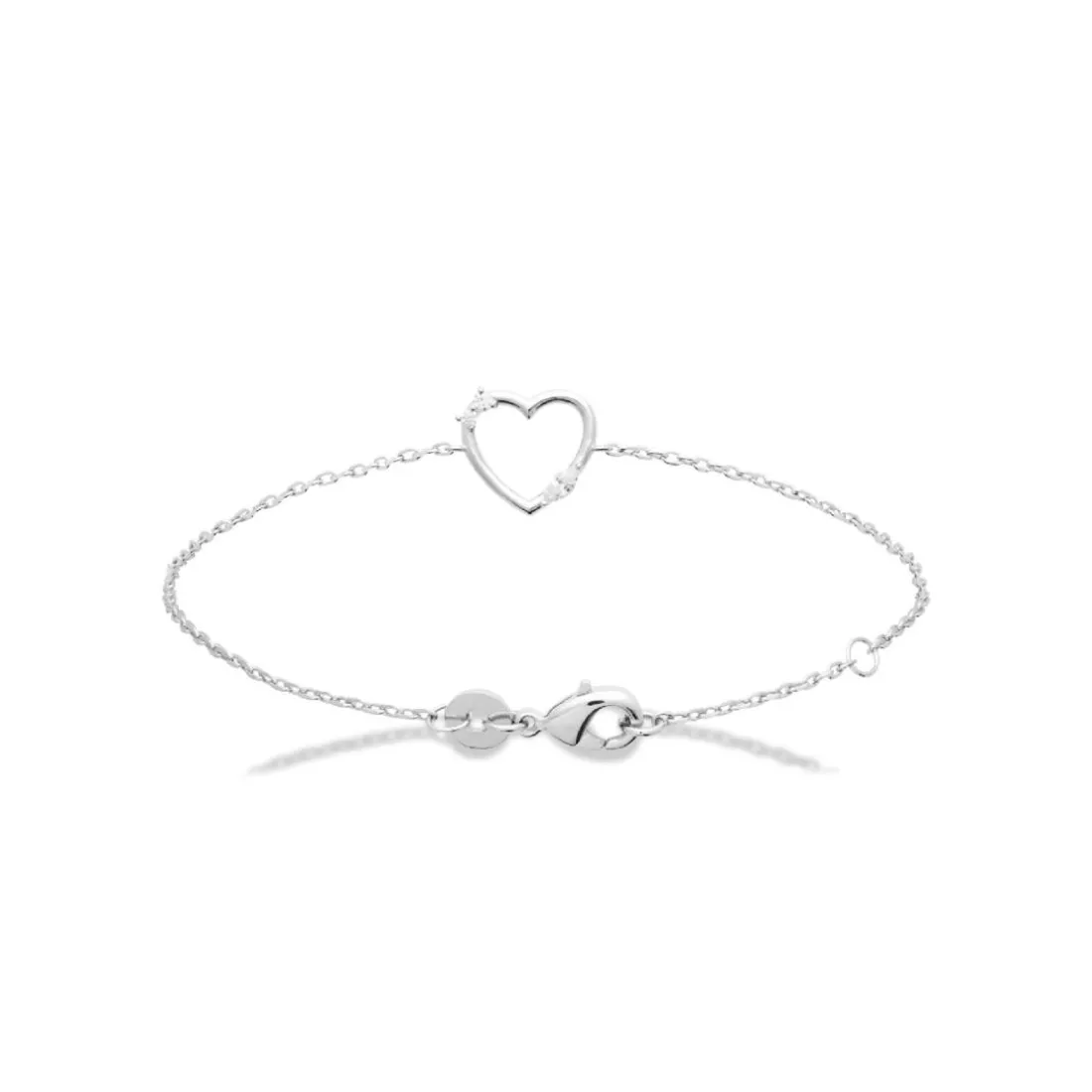 Bracelet femme argent cœur fantaisie Maison de la Bijouterie VW3U6YZV