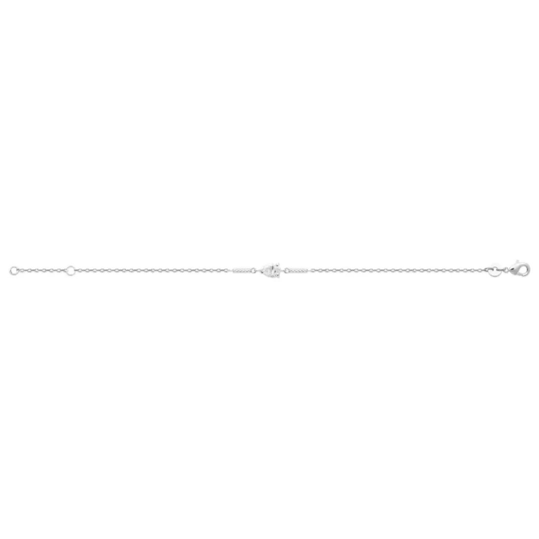 Bracelet femme argent fantaisie oxyde de zirconium Maison de la Bijouterie VW3UWWZV