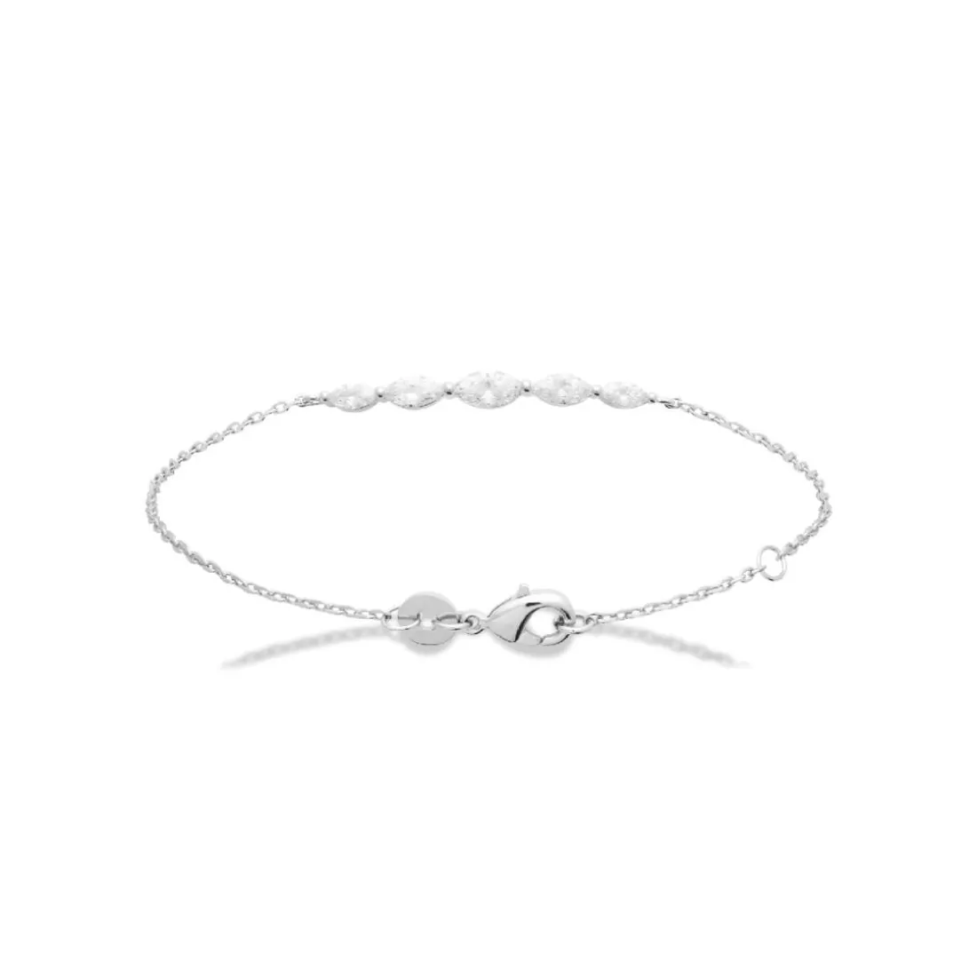 Bracelet femme argent fantaisie oxyde de zirconium Maison de la Bijouterie VW3U4VZV
