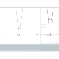 Bracelet femme argent rhodié blanc serti clos - VWZUZ4ZV
