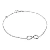 Bracelet femme argent rhodié infini - WYZYU3ZV